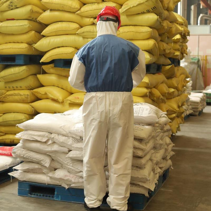 Anti Static and Unclear Radiation Industrial Workwear Disposable White Protective Working Coverall Safety Coverall