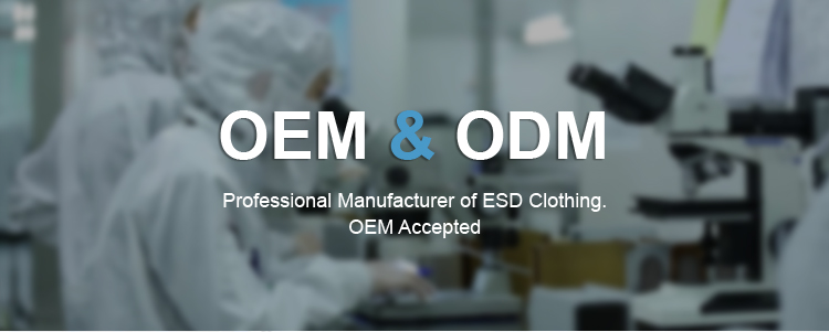 Antistatic ESD Coverall Detail 1