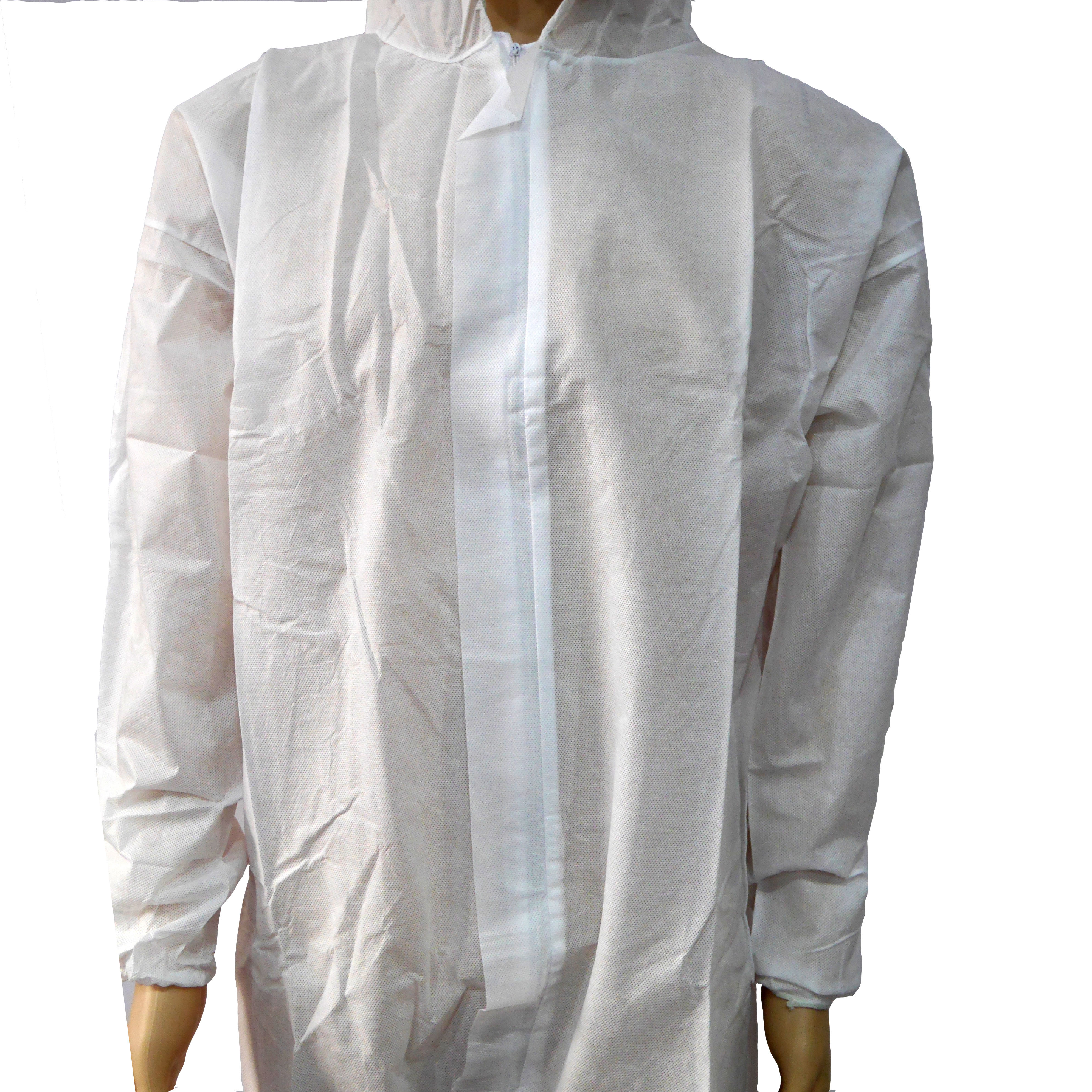 Disposable Coveralls Full Body Protective Clothing Suit With Hood - 100% Waterproof - Protect During Cleaning
