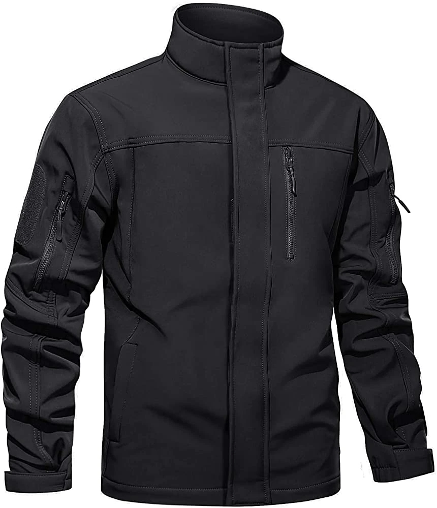 Factory Wholesale Fashion Customized OEM ODM Mens Softshell Jacket Windbreaker Jacket Waterproof and Breathable Apparel Workwear Clothing