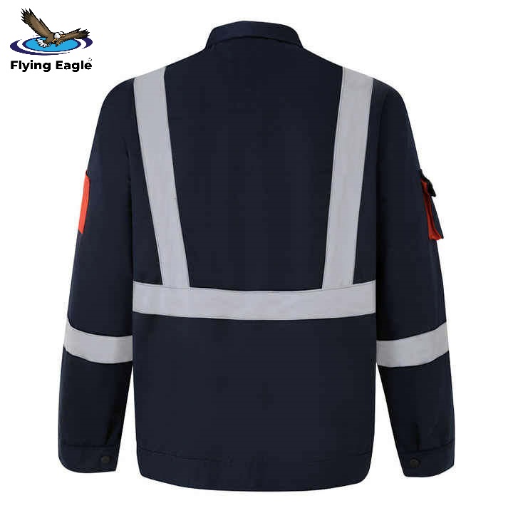 Premium Reflective Workwear Uniform Waterproof Breathable Anti-Static High Visibility Safety Coveralls Industrial Wear