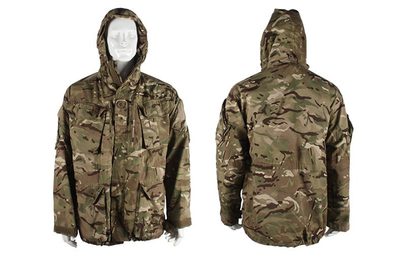 British Style Tactical MTP Multi Camo Field Parka Jacket Detail 2