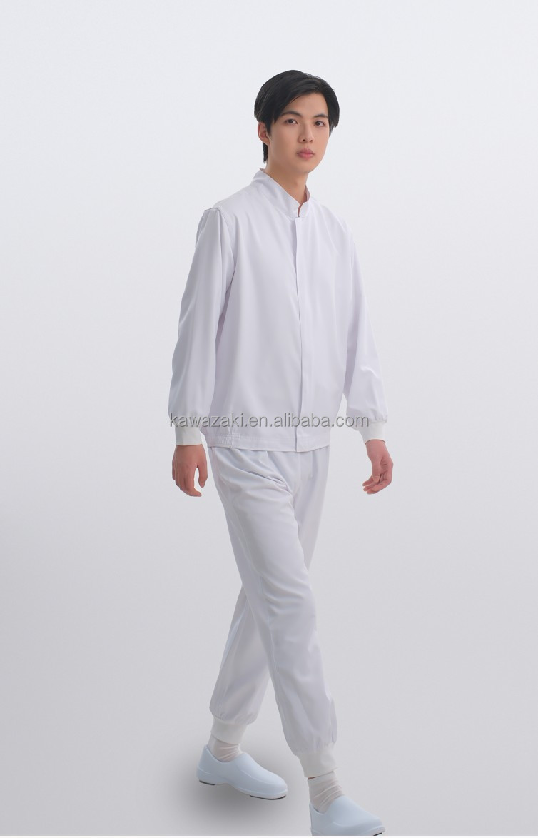 F001 Anti-Static Work Coverall Highly Breathable Safety Jacket for the Food Industry Essential Product