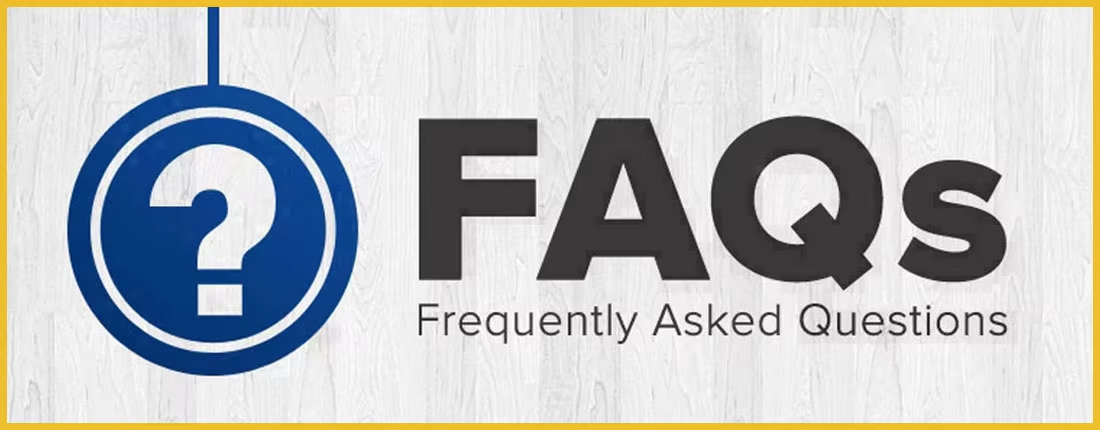 FAQ banner
