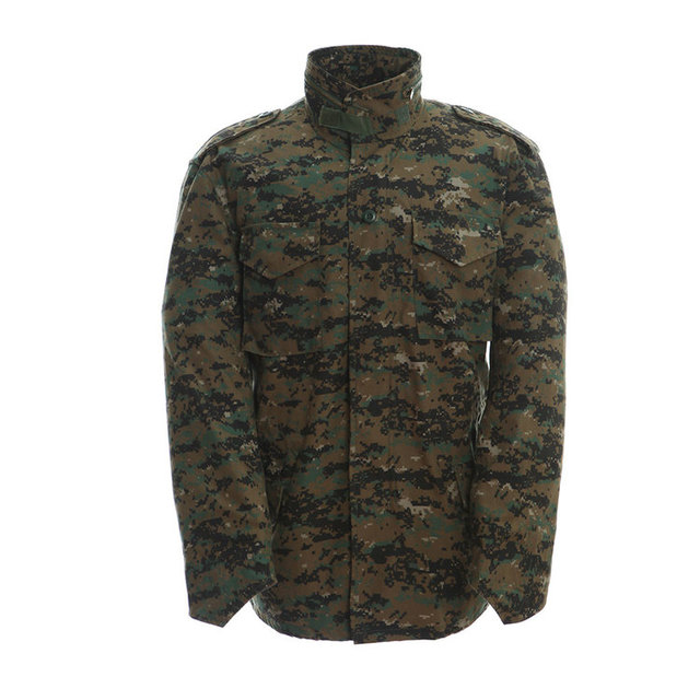 Factory Jungle Waterproof Parka Jacket Tactical Hooded Coat Windbreaker Tops Outdoor Hiking Hunting Wear Large Size M65 Jacket