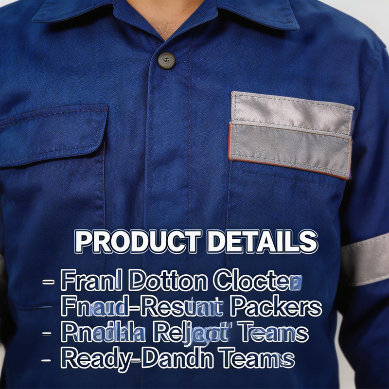 Flame Retardant Coverall Design 4