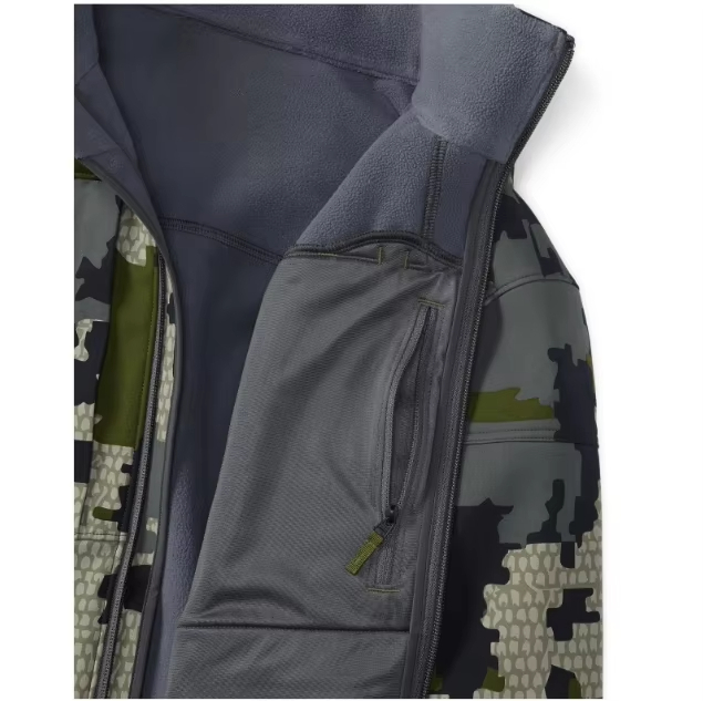 Men Lightweight Jacket Waterproof Breathable Camouflage Fishing Rain Jacket Outdoor Camo Tactical Jacket Customisable WholeSale