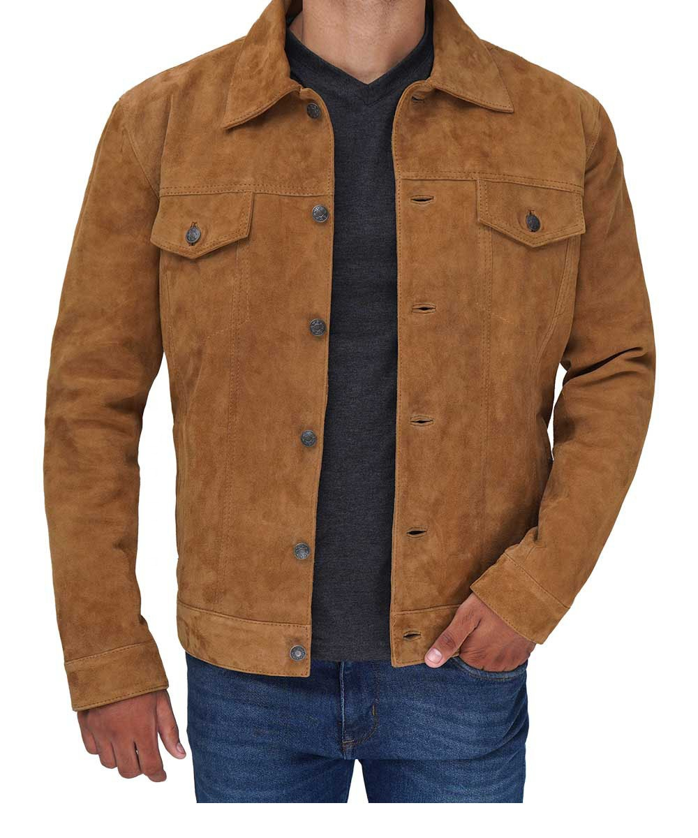 High Visibility Thermal Winter Work Jacket Men Eco-Friendly Vintage Slim Denim Leather Windbreaker OEM Factory's Hot-Selling