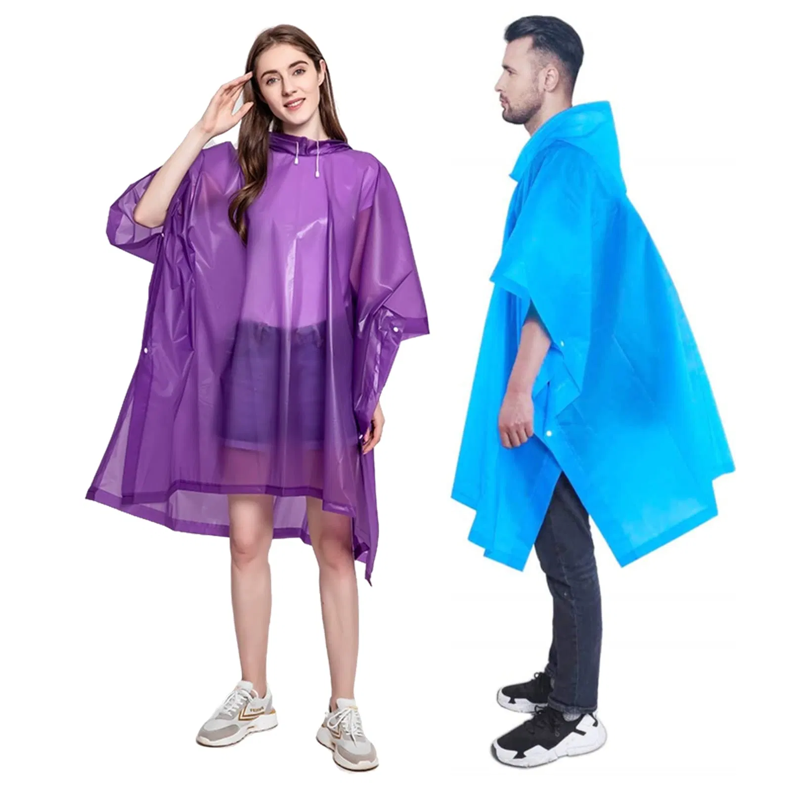 CE in Stock Customzied Long Waterproof Poncho Rain Cape