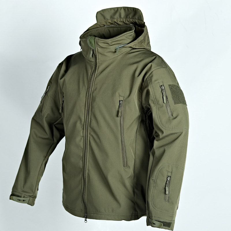 high quality Tactic Windbreaker Men's field Jacket and Pants Tactic Suit