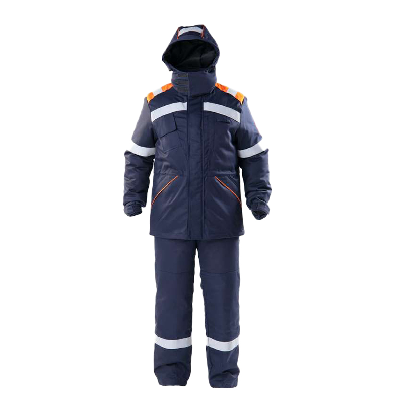 Russia Thick Windproof and Keep Warm Fleece Jackets Protective Worker Winter Insulated Jacket