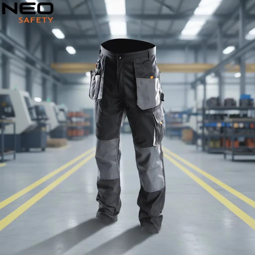 Heavy Duty Men's Utility Work Trousers Wear-Resistant for Logistic Warehouse
