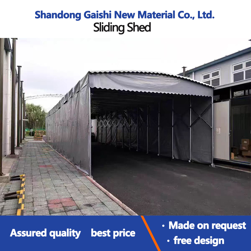 Carport Folding Garage Tent with Push Pull Retractable with Wheel Awning