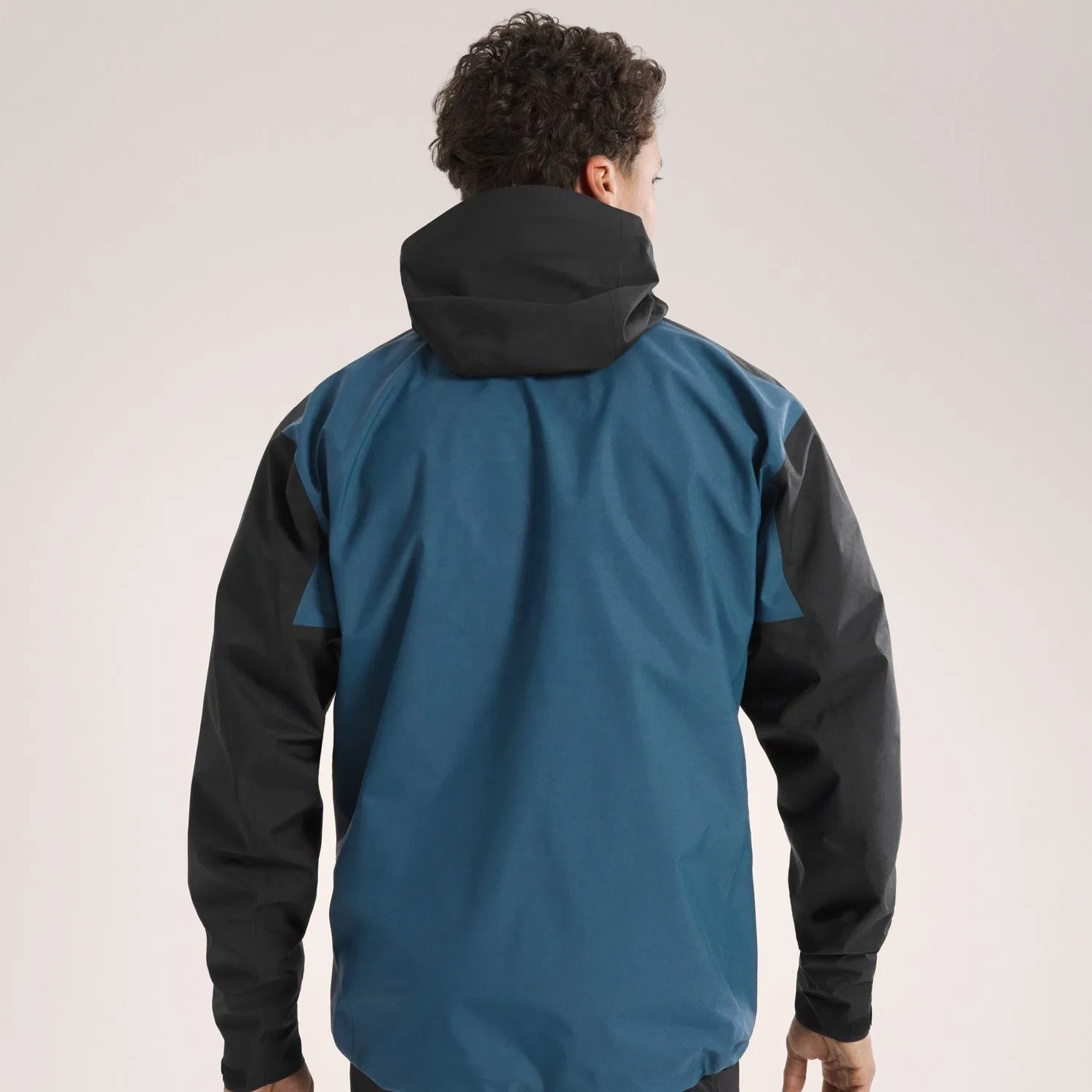 Men's Waterproof Breathable Hooded Zipper Soft Shell Rain Jacket