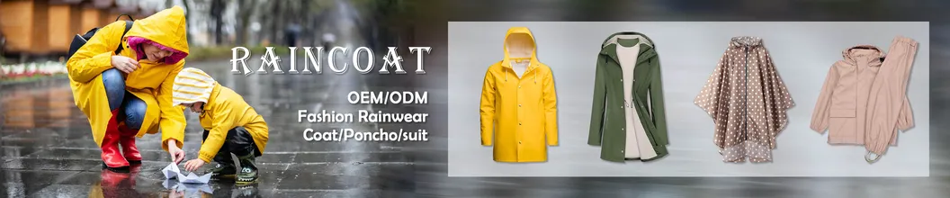 PVC Rain Poncho Reflective Waterproof Raincoat motorcycle Biking Rain Cape
