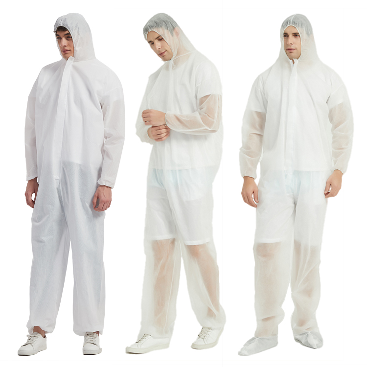 Best Sale Disposable Breathable Non Woven Waterproof Protective Coverall Type 2 Limited Encapsulation Suits Oil Gas YSCOMING