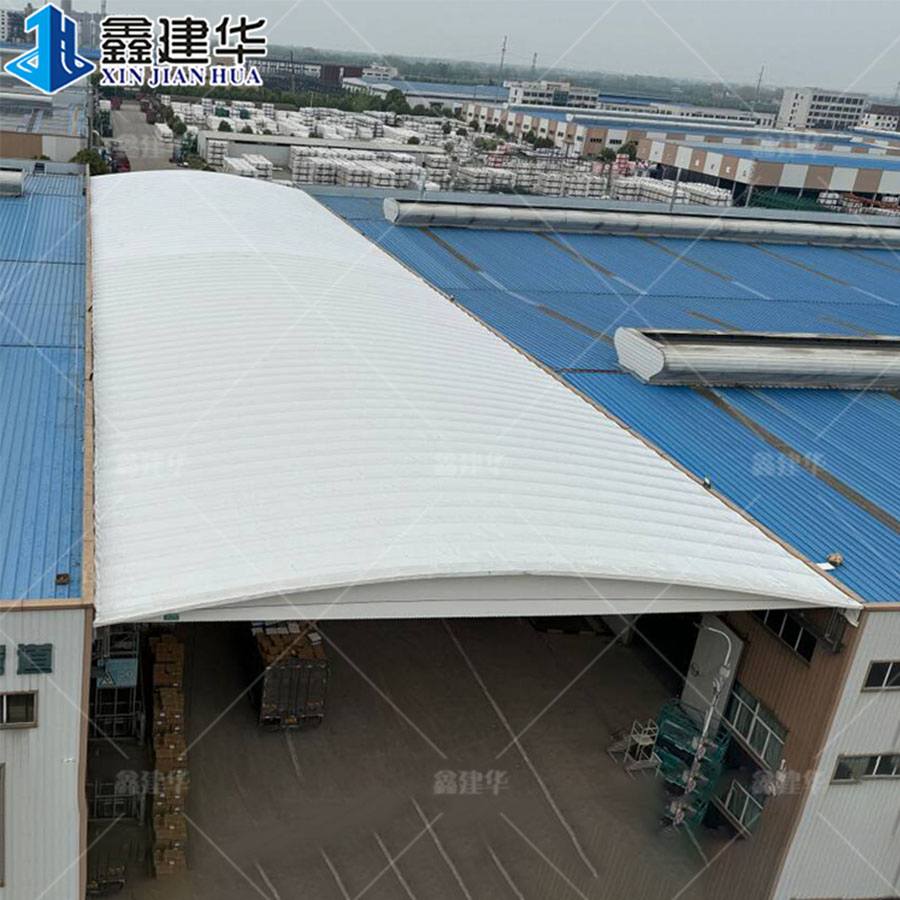 Motorized Outdoor Electric Sliding Retractable Awning for Warehouse and Workshop and Parking
