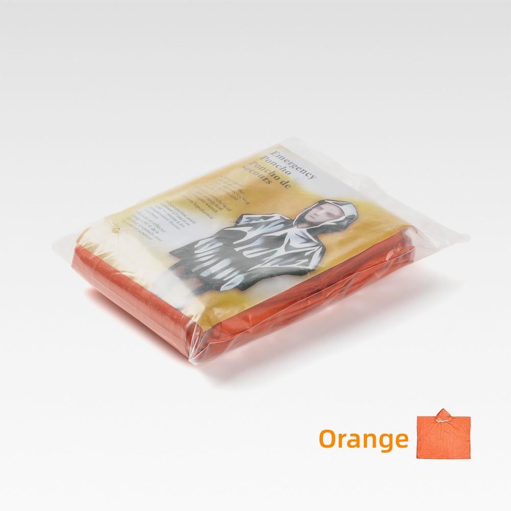 Firstime Orange Thermal Bivvy Mylar Emergency Raincoat Include Stuff Sack With Survival Whistle For Camping Or Hiking