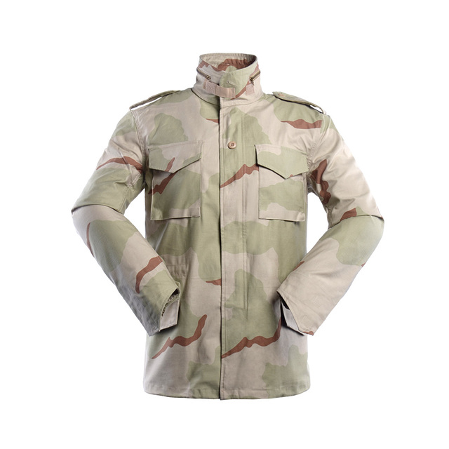 Factory Jungle Waterproof Parka Jacket Tactical Hooded Coat Windbreaker Tops Outdoor Hiking Hunting Wear Large Size M65 Jacket