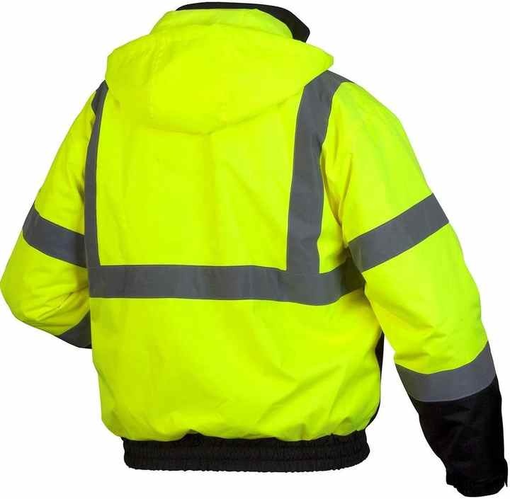 Heavy Duty Workwear Outdoor Jacket Thermal Insulation Waterproof Breathable Stand Zipper Built for Durability Cold Harsh Weather