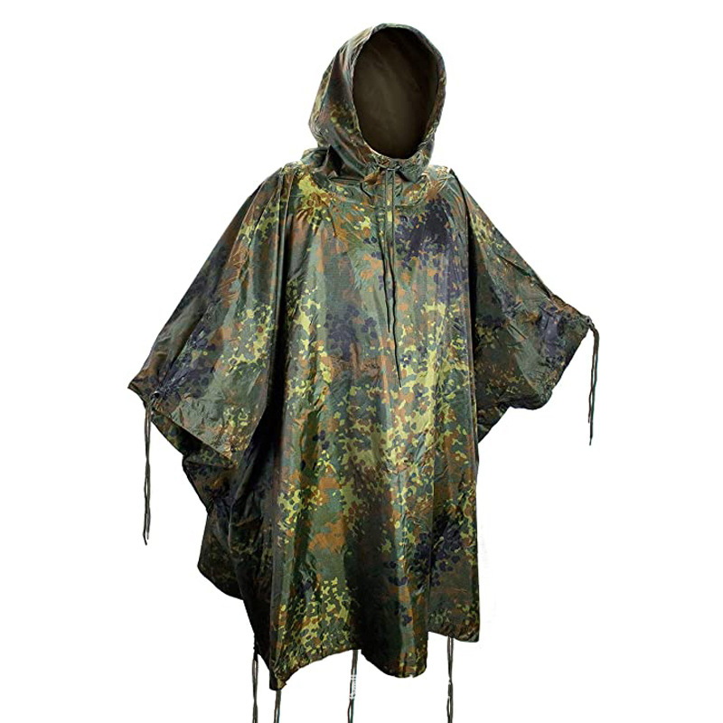 Fashionable Adults Stay Dry Waterproof Raincoat Rain Poncho Cape