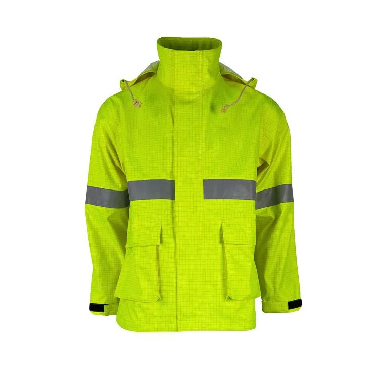 Raincoat Waterproof Anti-Arc Raincoat Flame-Retardant Anti-Static Anti-Arc Raincoat