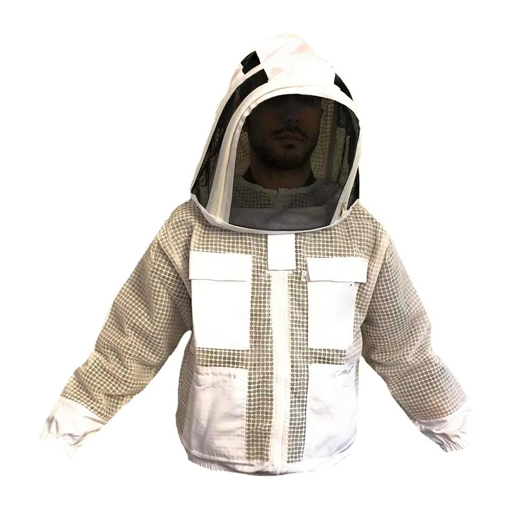 Summer Protective Beekeeping Jacket Anti-Static Anti-Cut Level Vapor-Protective Customized Fabric Work Clothing Coverall Safety