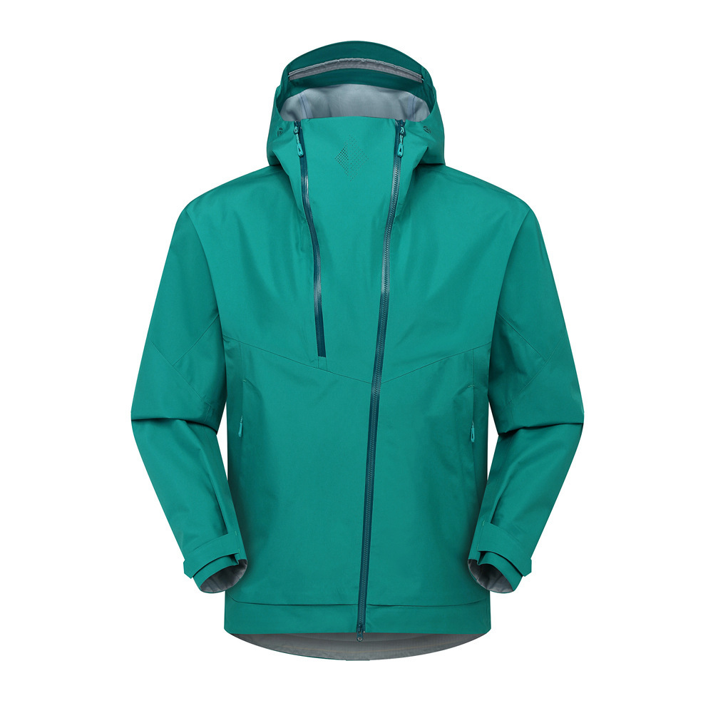 Waterproof Windproof Outdoor Hiking 3 Layer Seam Sealed Rain Mountaineering Camping Tactical