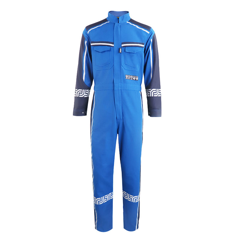 FR Antistatic Safety Coverall Oil Gas Work Garment Safety Work Wear Suit PPE Clothing Petrol Chemical Protective Overall