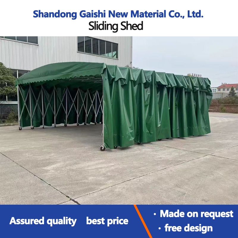 Carport Folding Garage Tent with Push Pull Retractable with Wheel Awning