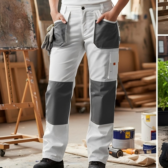 Heavy-Duty Custom Work Trousers for Carpenters and Painters