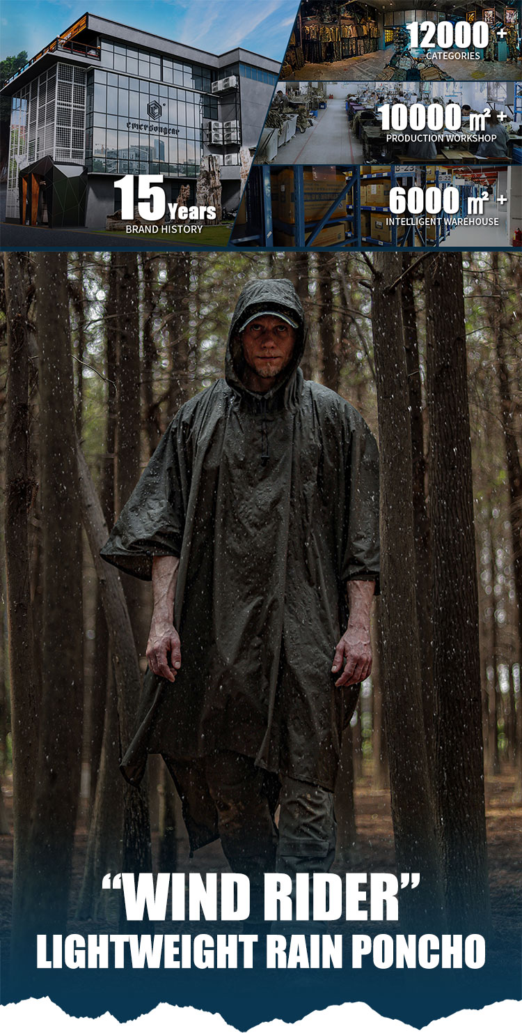 Emersongear Rain Poncho Intro