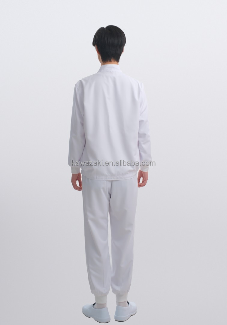 F001 Anti-Static Work Coverall Highly Breathable Safety Jacket for the Food Industry Essential Product