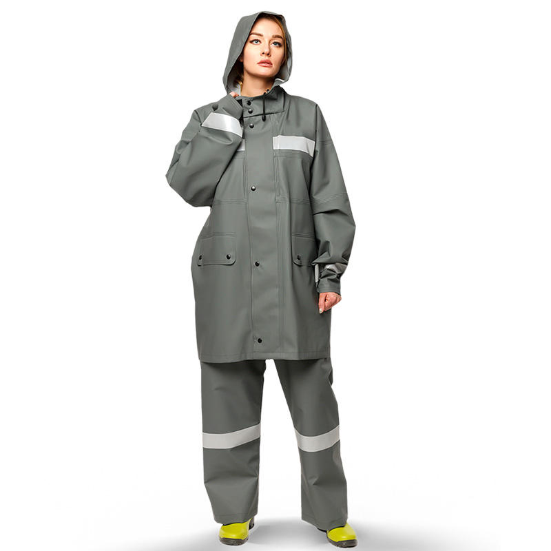 Premium Russian-Style Fire Resistant Waterproof Raincoat for Oil&Gas Fields