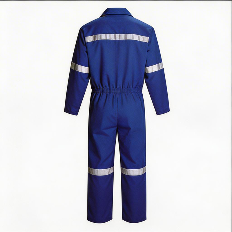 Safety Reflective Flame Retardant Hi Visibility Coverall Durable Workwear Protective Uniform for Oil Chemical Heavy Industry