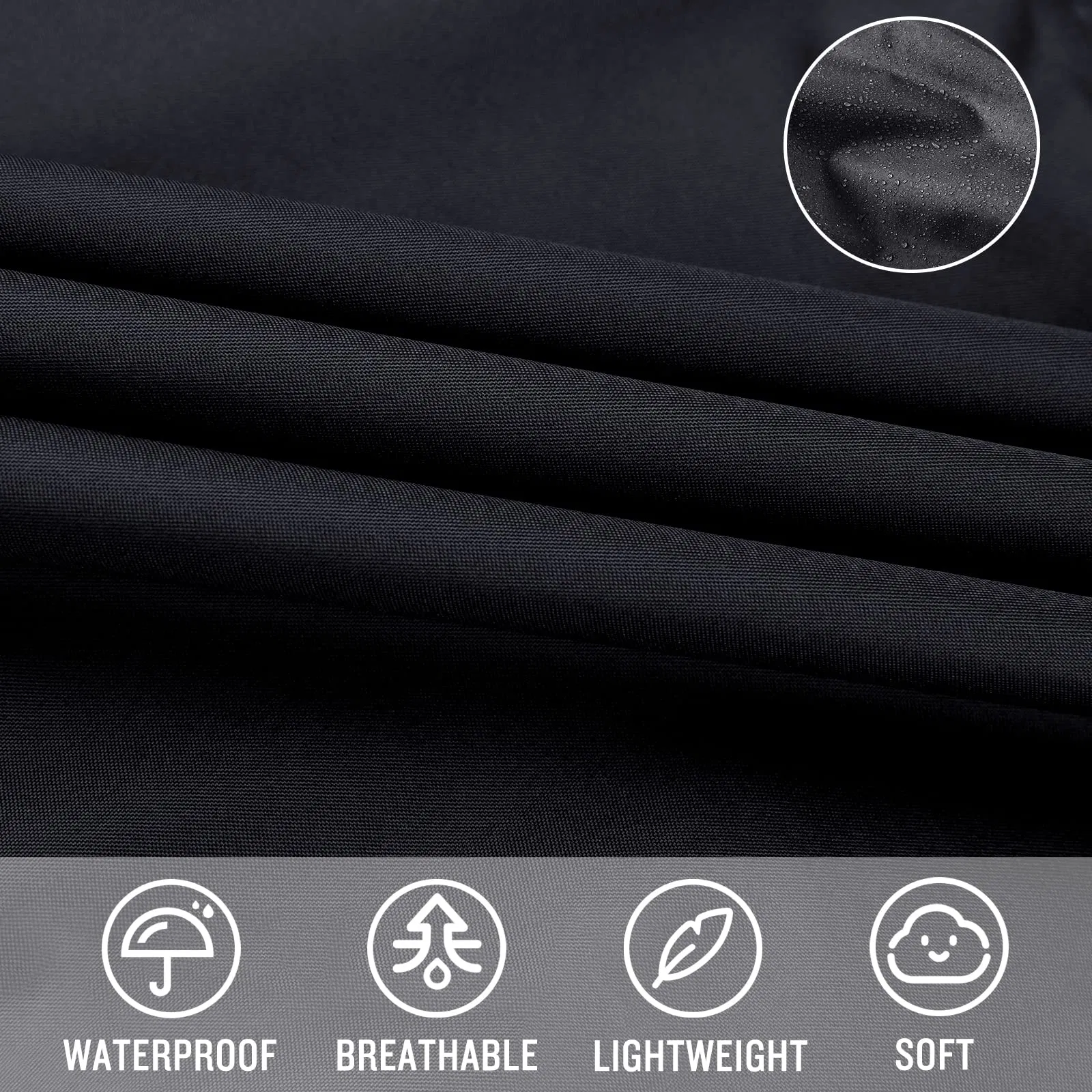 Adults Multi-Functional Outdoor Waterproof Raincoat Poncho Rain Cape