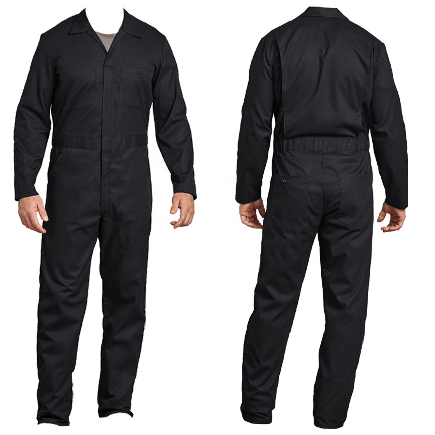 Wholesale High Quality 100% Cotton Waterproof Anti-static Coveralls in Custom Colors &amp; Sizes Safety Clothing
