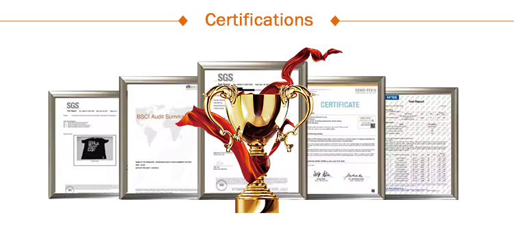 Certifications