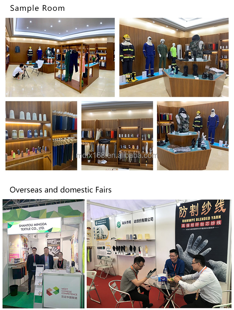 Aramid Kevlar Material Industrial Workwear Protective Clothing High-Strength Abrasion Resistant Cut-Proof Flame Fireproof