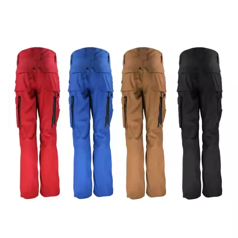 Customized Adjustable Cargo Pants Custom Heavy Duty Work Construction Safety Pants