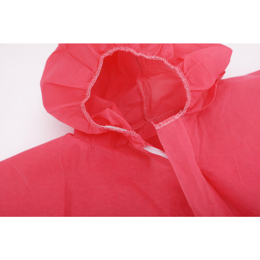 Protective Disposable Waterproof Anti-Static Heat Resistant (100-150C) Nonwoven SS Coverall Regular Fit Level C Safety Clothing