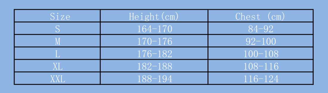 Specification Chart
