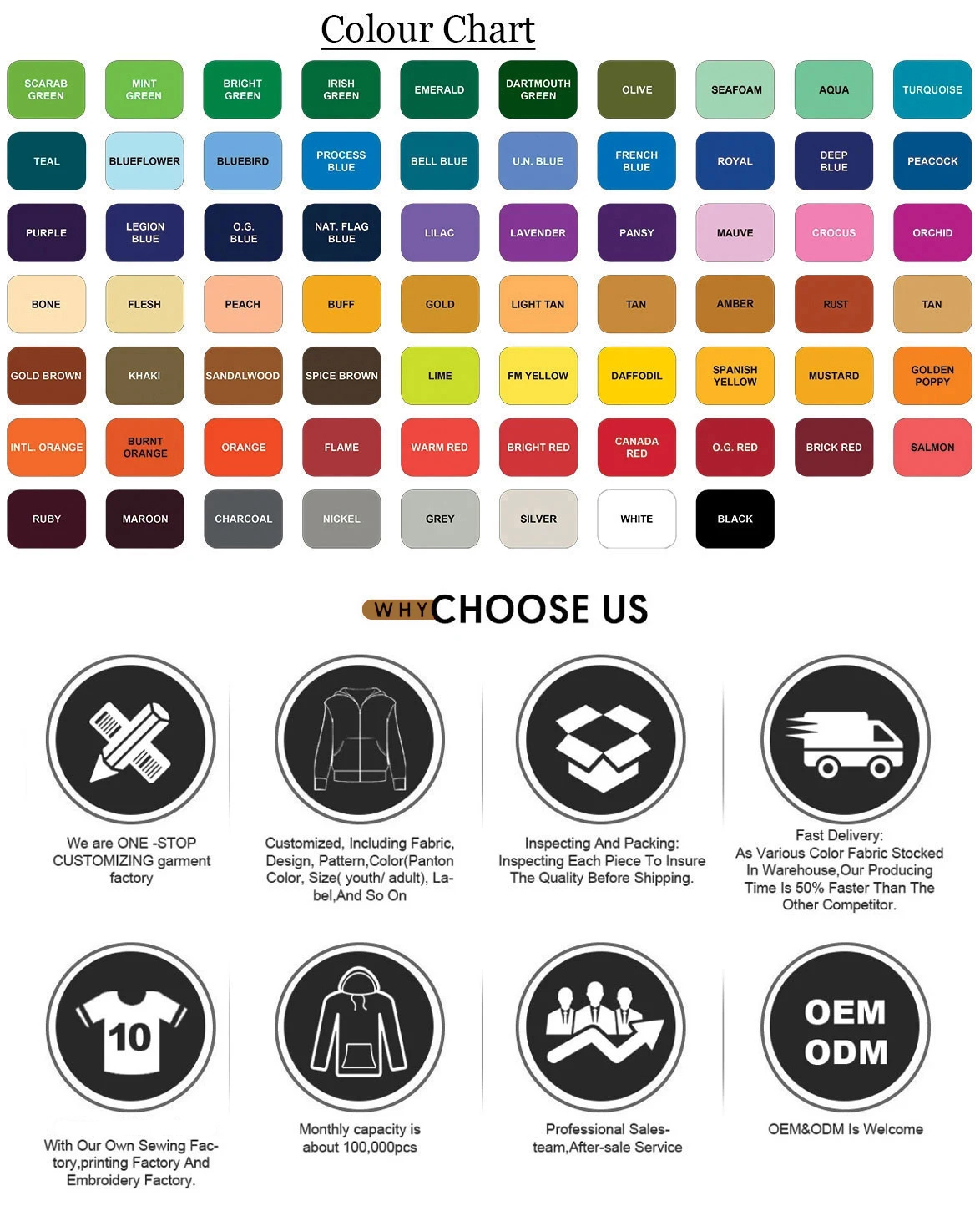 Color Chart