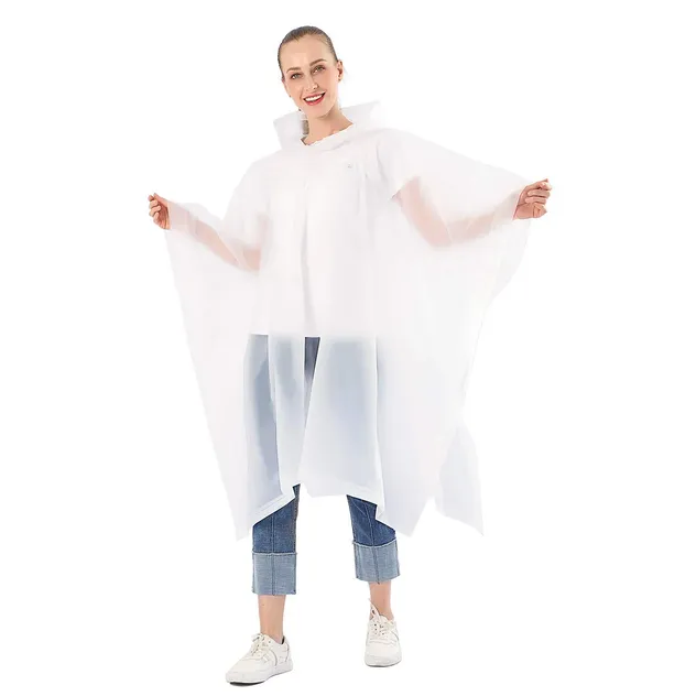 Versatile EVA Motorcyclists Waterproof Rainwear Poncho Raincoat Rain Cape