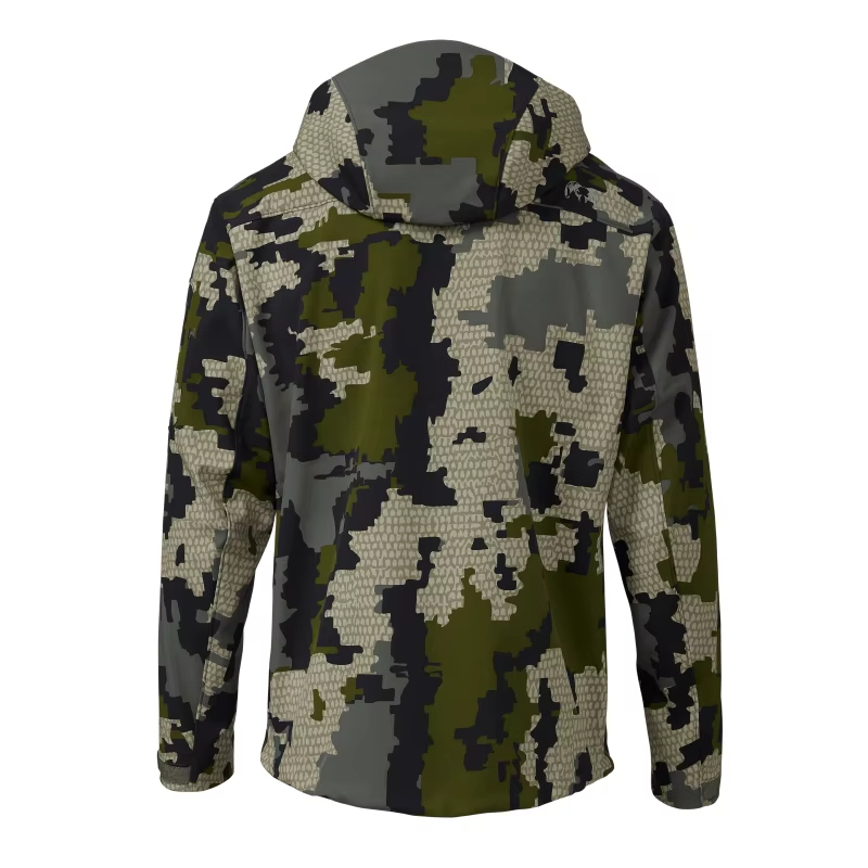 Men Lightweight Jacket Waterproof Breathable Camouflage Fishing Rain Jacket Outdoor Camo Tactical Jacket Customisable WholeSale