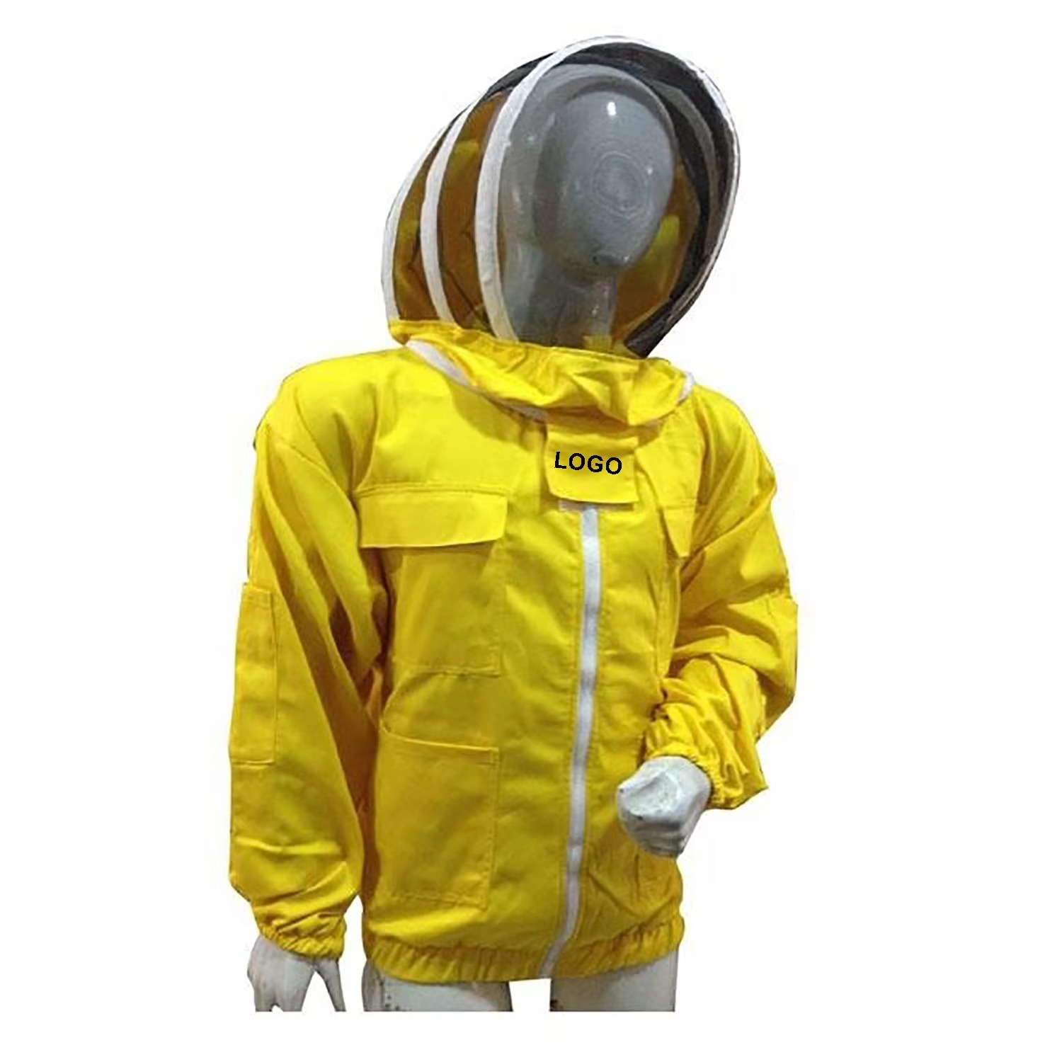 Summer Protective Beekeeping Jacket Anti-Static Anti-Cut Level Vapor-Protective Customized Fabric Work Clothing Coverall Safety