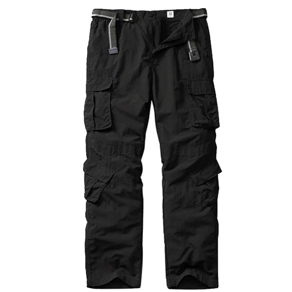 Wholesale Custom Men's Outdoor Casual Quick Dry Cotton Tactical Workwear Regular Straight Durable Heavy Duty Lightweight Hiking Cargo Pants Trousers