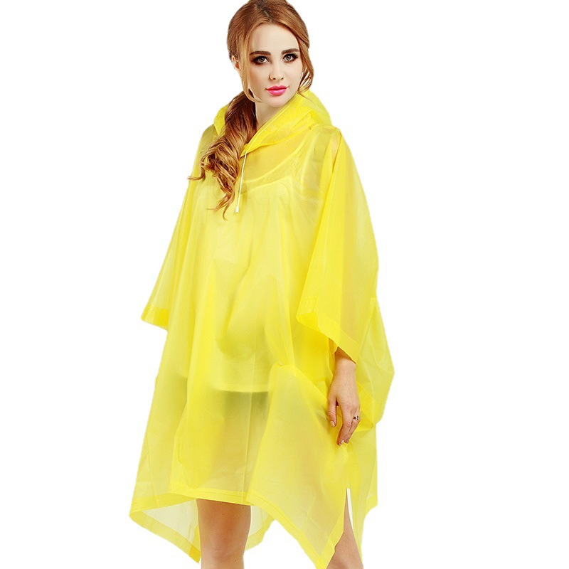Waterproof PVC Rain Poncho Capes (RVC-020)