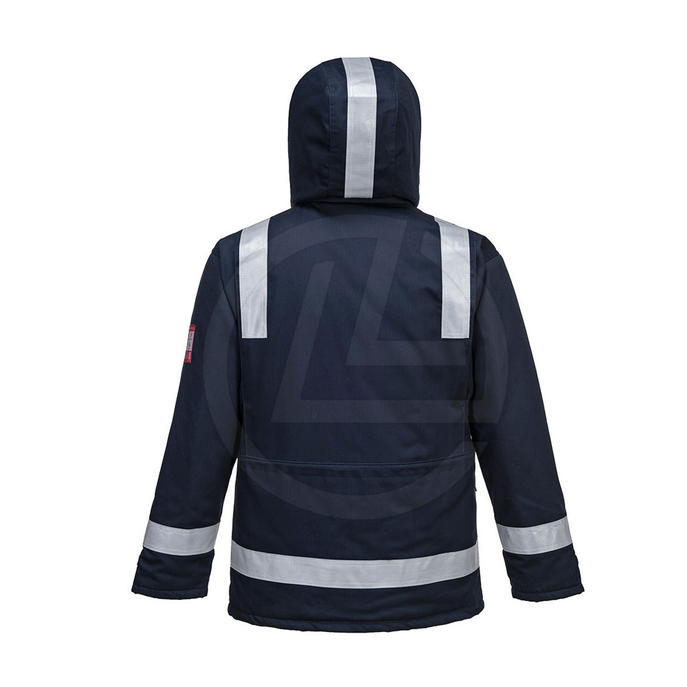 Insulated Lightweight Breathable Winter Nonwoven High Street Customizable OEM Service Men Workwear Jacket Stand Collar Front