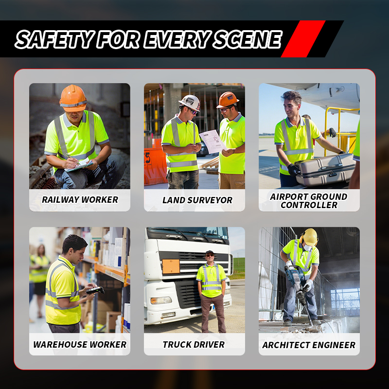 High Vis Reflective Safety Vest Construction Apparel High Visibility Female Jacket Set Custom Reflective Safety Clothing Hoodie